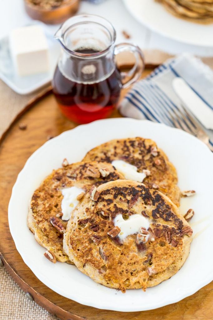 Maple Pecan Corncakes