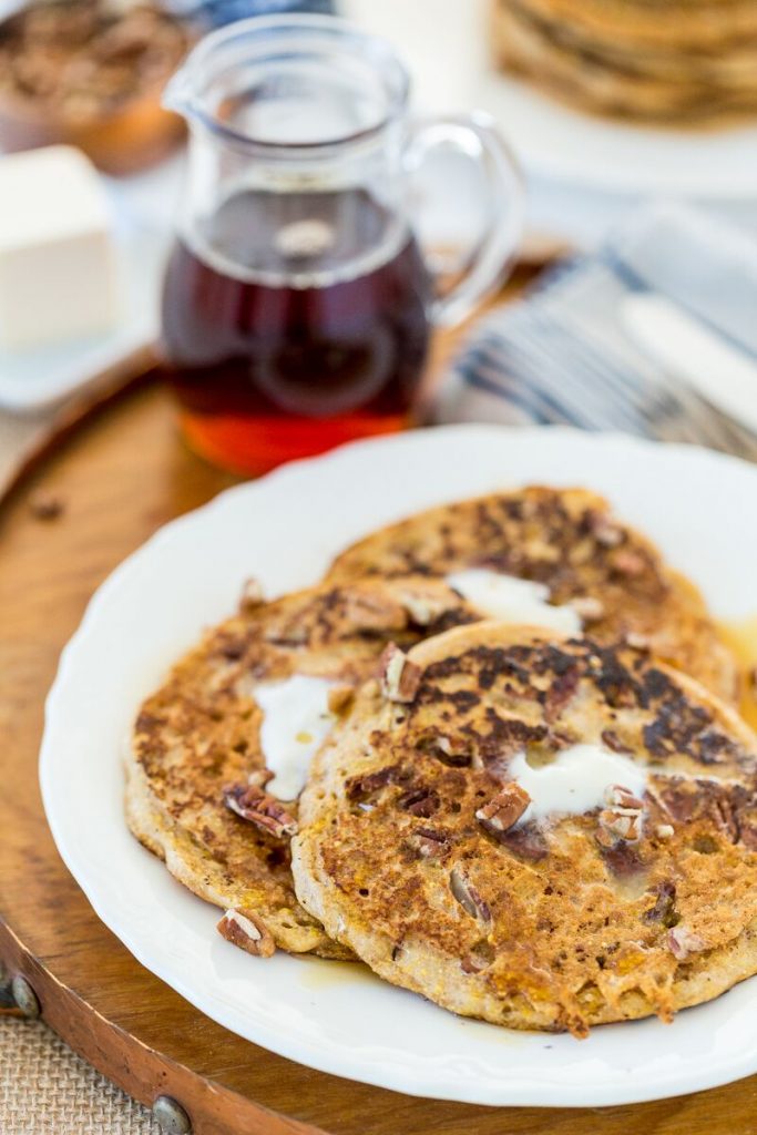 Maple Pecan Corncakes