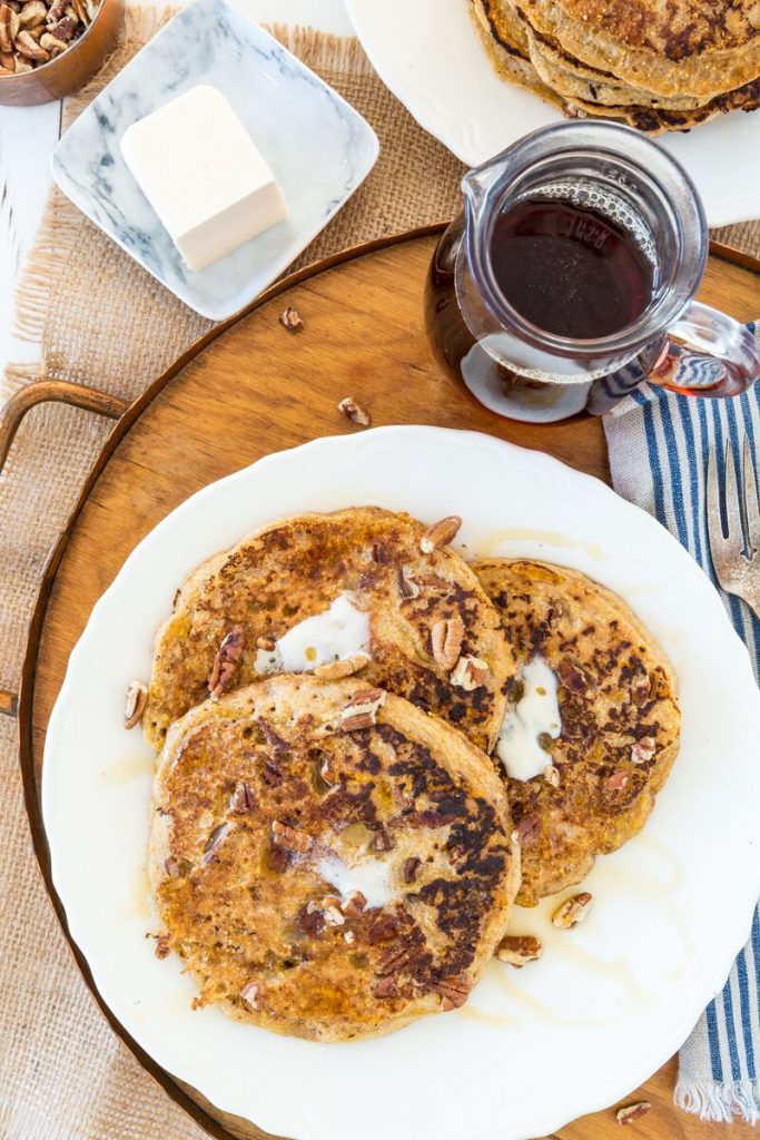 Maple Pecan Corncakes