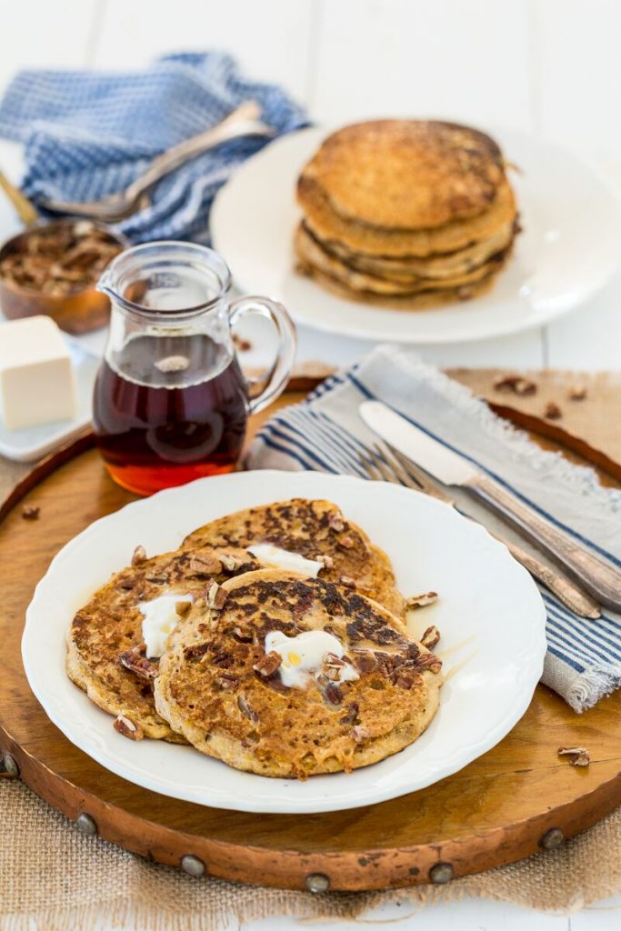 Maple Pecan Corncakes