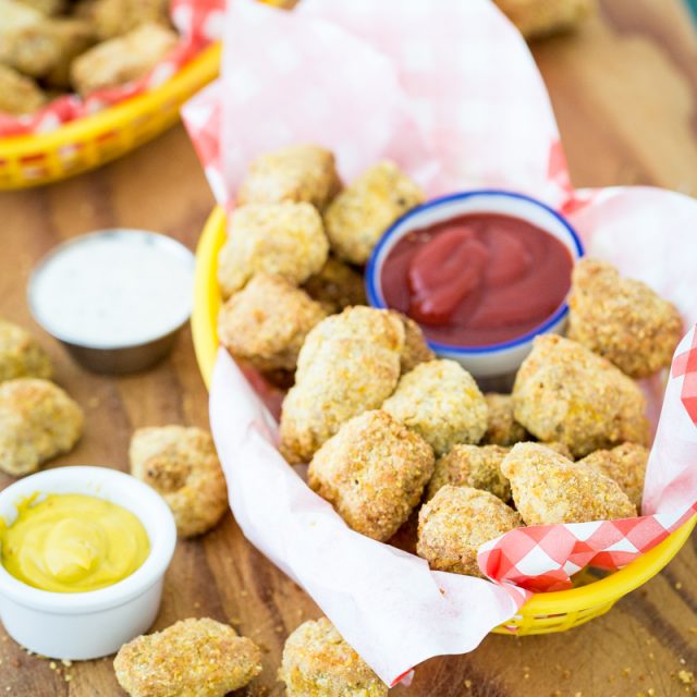 Gluten-Free, Vegan Popcorn Tofu