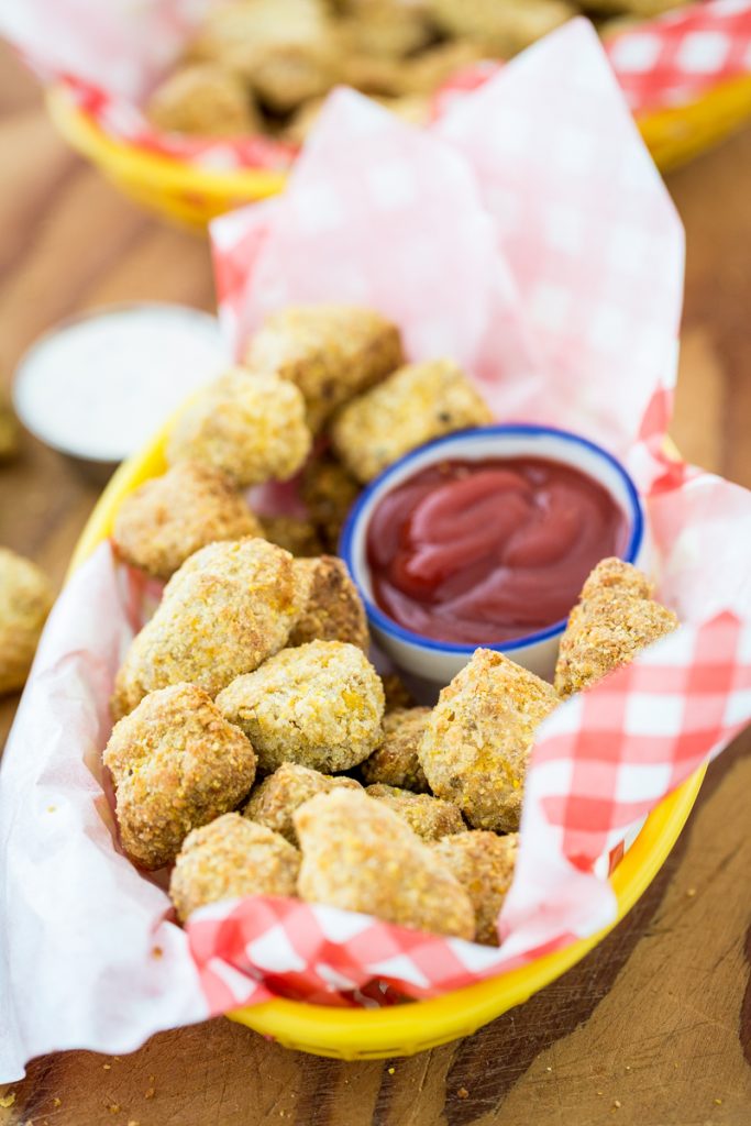 Gluten-Free, Vegan Popcorn Tofu