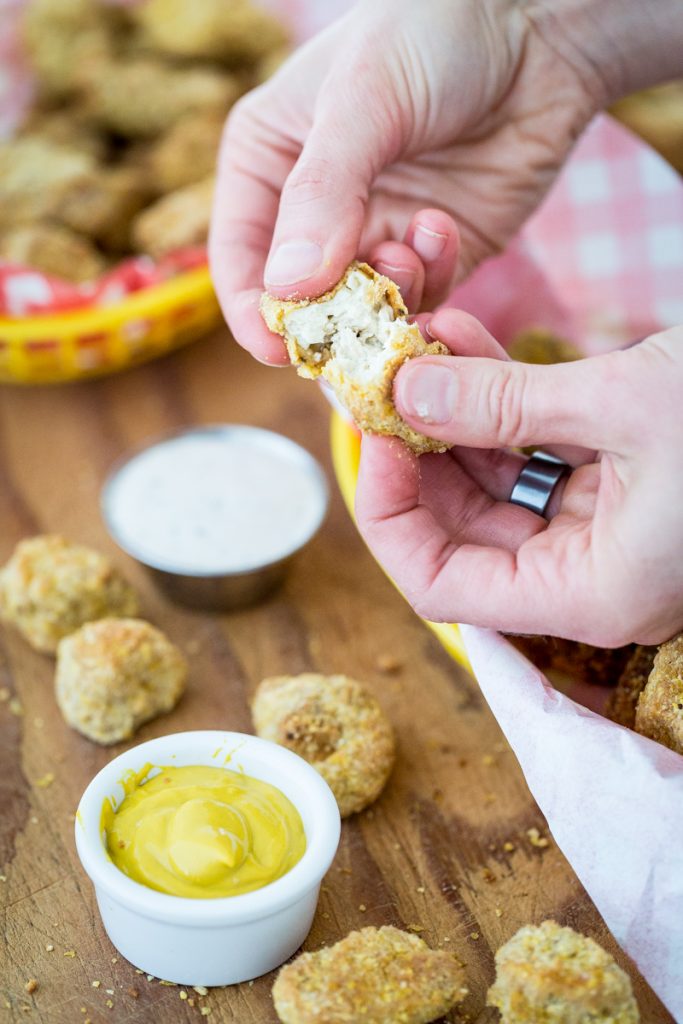 Gluten-Free, Vegan Popcorn Tofu