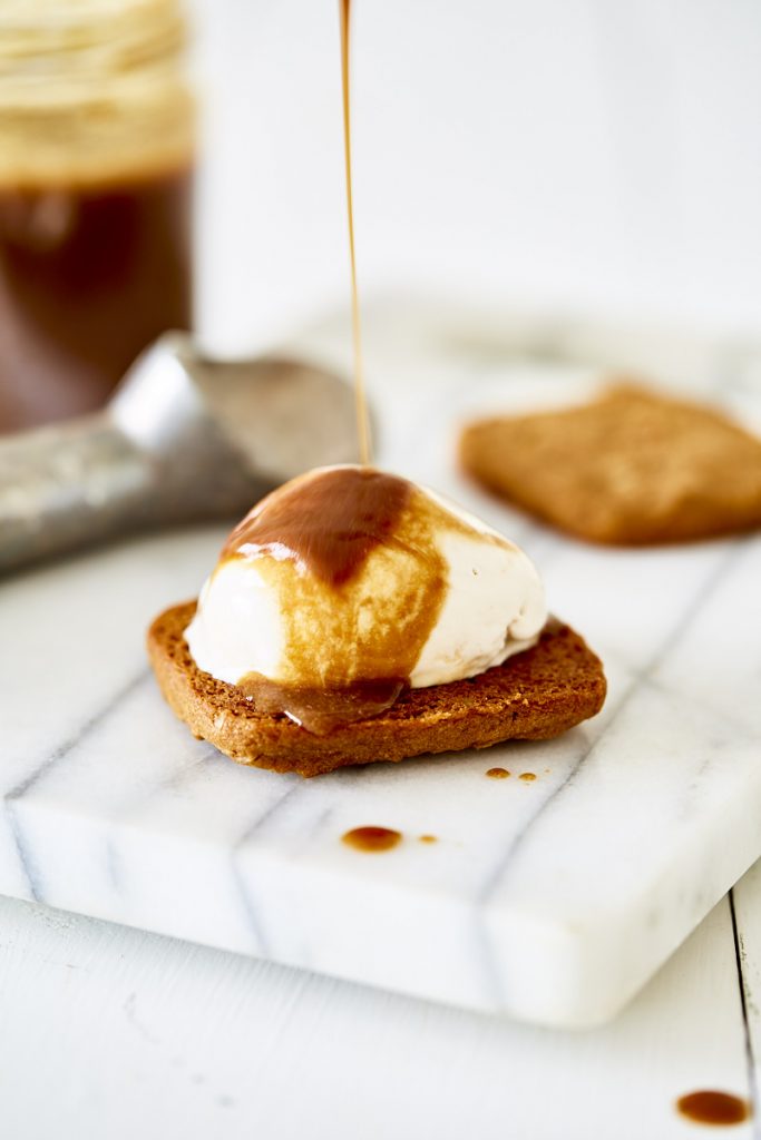 Caramel Pecan Ice Cream Sandwiches: 2 Ways