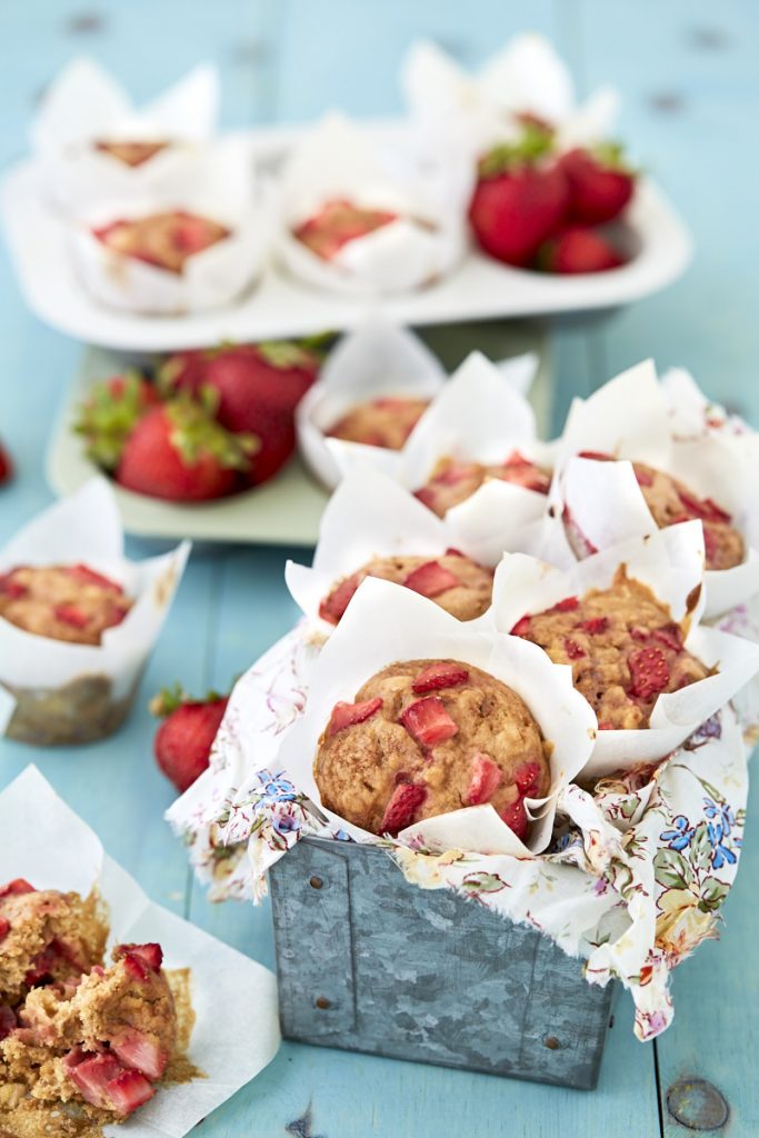 Strawberry Banana Muffins