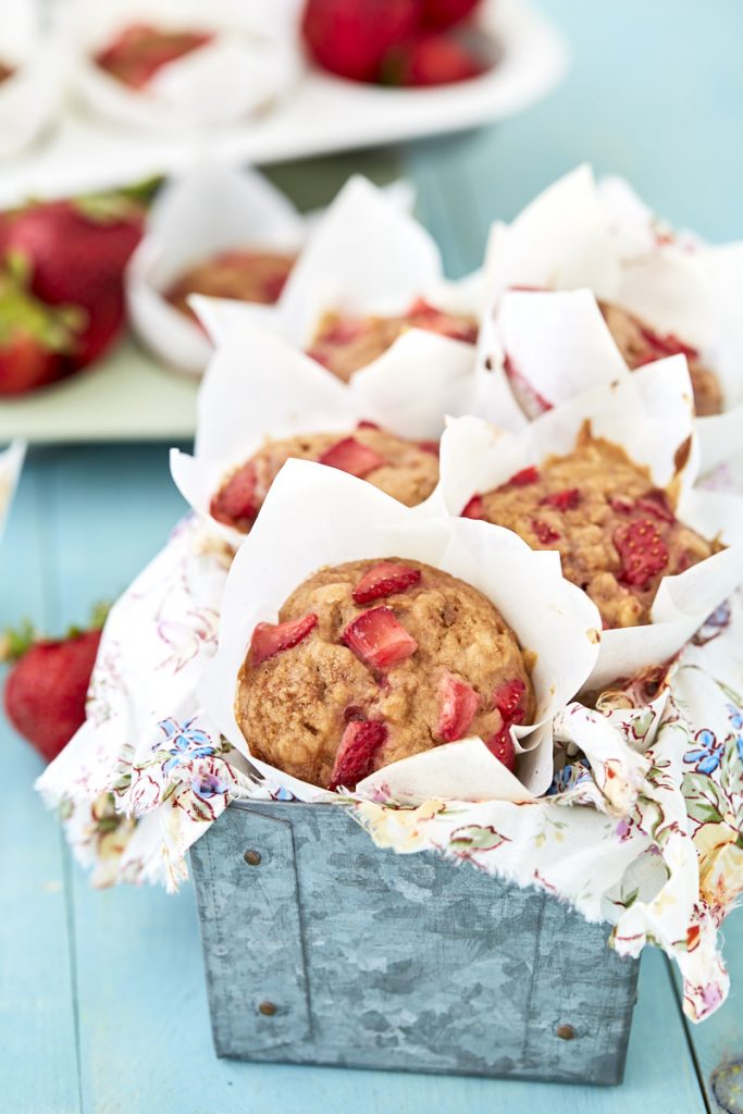 Strawberry Banana Muffins