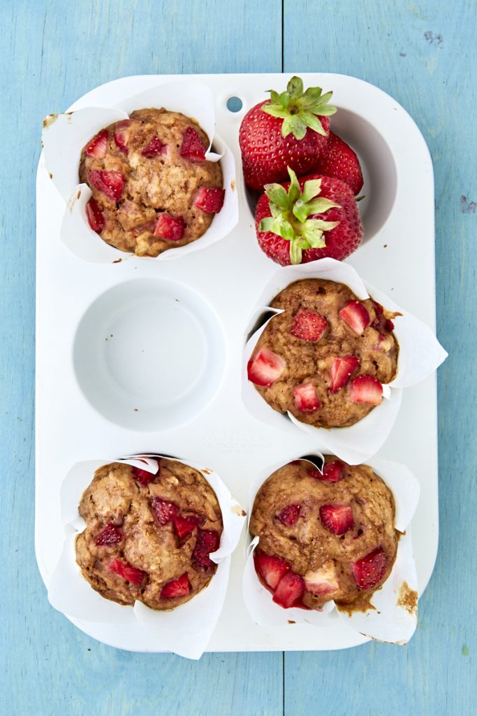 Strawberry Banana Muffins